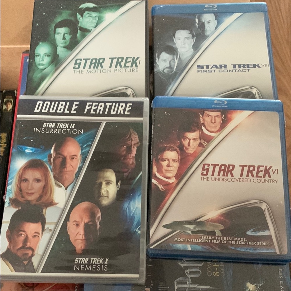 Star Trek Blu-ray and DVD Collection